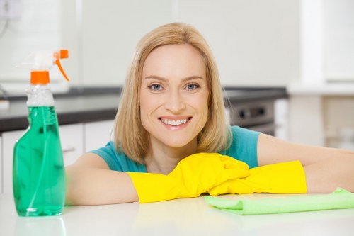 Commercial hard floor maintenance service in Acton