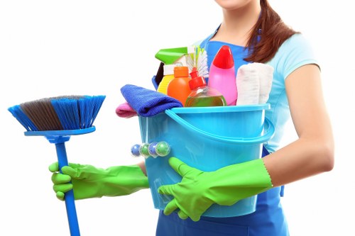Acton cleaning service organizing kitchen surfaces and appliances