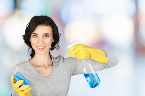 Recycling and charity partnership concept for carpet cleaning