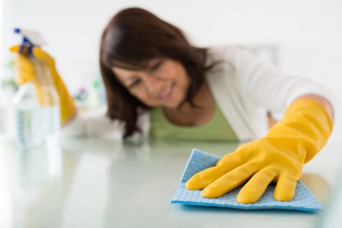 Acton office cleaning team maintaining a bright commercial workspace
