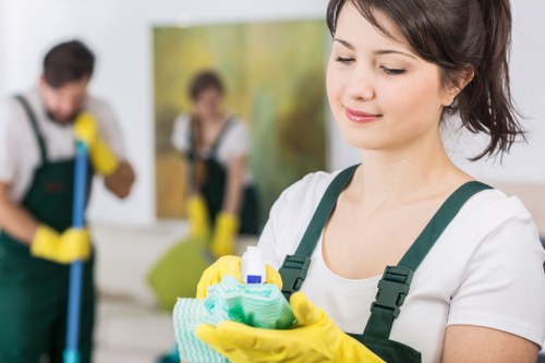Regular domestic cleaning in Acton with focus on kitchens and bathrooms