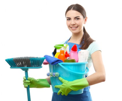 Reliable cleaner in Acton maintaining a tidy workspace