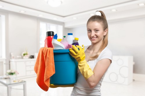 After-builders cleaning in Acton restoring a renovated property