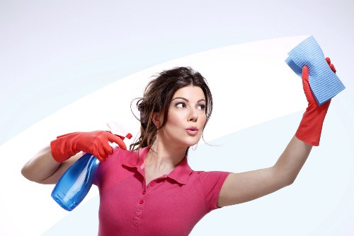 Deep cleaning different hard floor types in Acton property